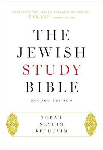The Jewish Study Bible: Second Edition [Leather / fine bindi]