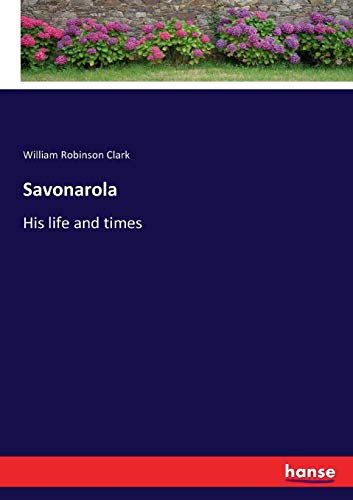 Savonarola [Paperback]