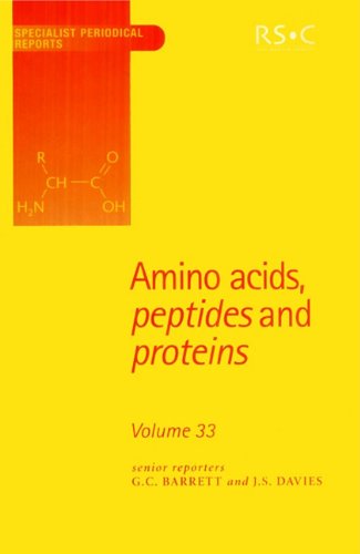 Amino Acids, Peptides and Proteins Volume 33 [Hardcover]