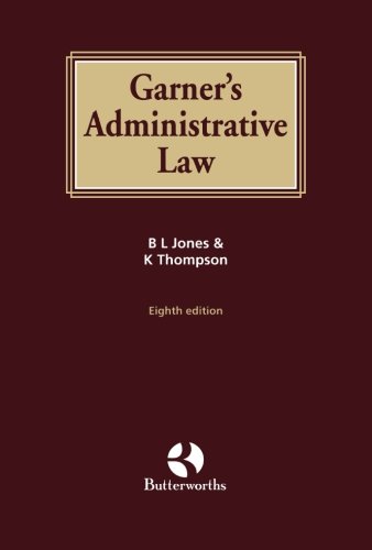 Garner's Administrative Law [Paperback]