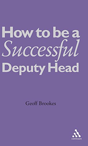 How to Be a Successful Deputy Head [Hardcover]
