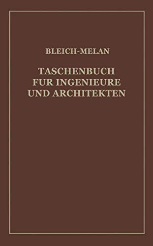 Taschenbuch fr Ingenieure und Architekten [Paperback]