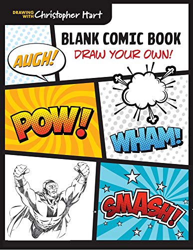Blank Comic Book Draw Your Own [Paperback]