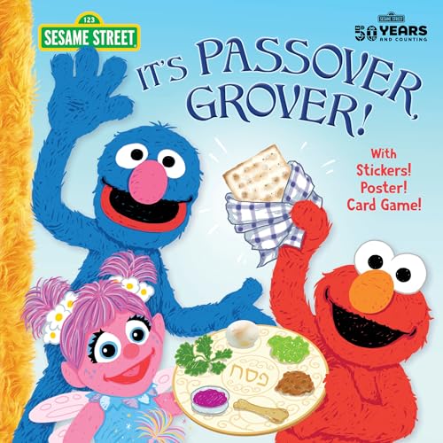 It's Passover, Grover (Sesame Street) [Paperback]
