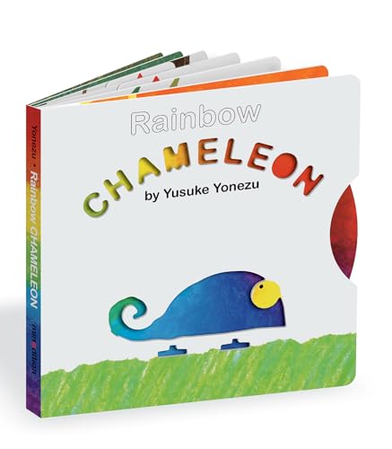 Rainbow Chameleon An Interactive Spin-the-Wheel Book All About Color [Board book]