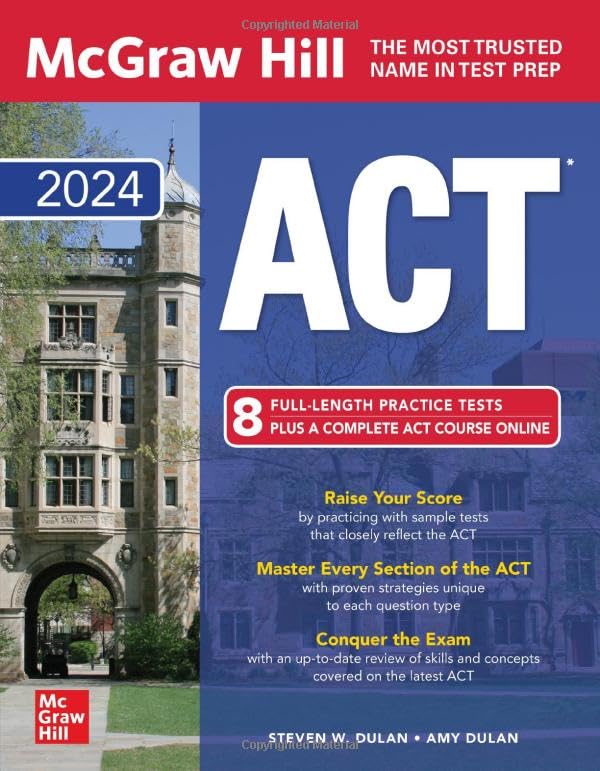 McGraw Hill ACT 2024 [Paperback]