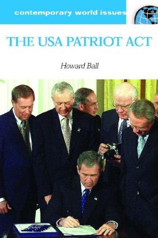 The Usa Patriot Act A Reference Handbook (contemporary World Issues) [Hardcover]