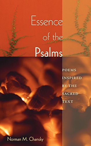 Essence Of The Psalms [Hardcover]