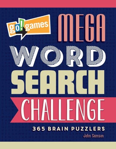 GoGames Mega Word Search Challenge [Paperback]