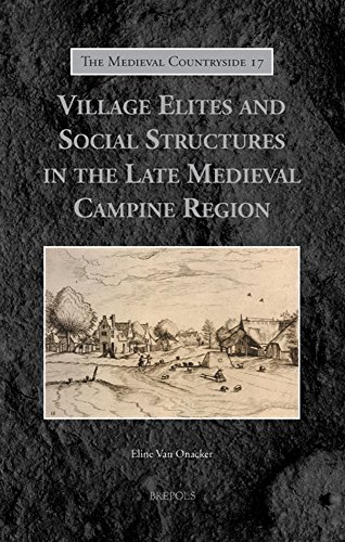 Village Elites and Social Structures in the Late Medieval Campine Region [Hardcover]