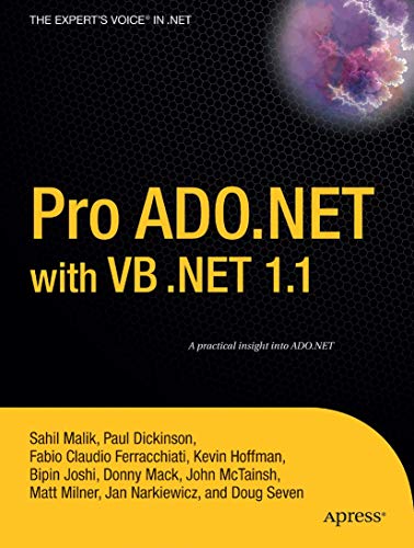 Pro ADO.NET with VB .NET 1.1 [Paperback]