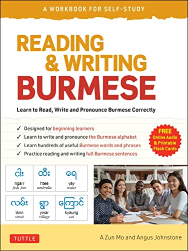 Reading & Writing Burmese A Workbook for Self-Study Learn to Read, Write a [Paperback]