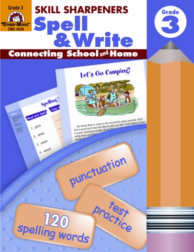 Skill Sharpeners Spell & Write, Grade 3 [Paperback]