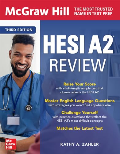 McGraw Hill HESI A2 Review, Third Edition [Paperback]