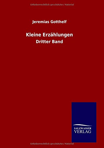 Kleine Erzdhlungen (german Edition) [Hardcover]