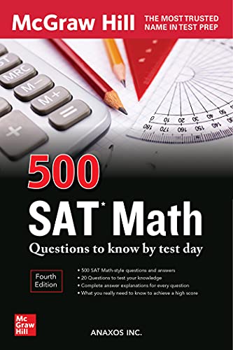 500 SAT Math Questions to Know by Test Day, Third Edition [Paperback]