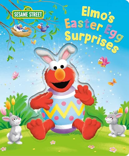 Elmo's Easter Egg Surprises (Sesame Street) [Board book]