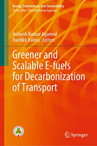 Greener and Scalable E-fuels for Decarbonization of Transport [Hardcover]