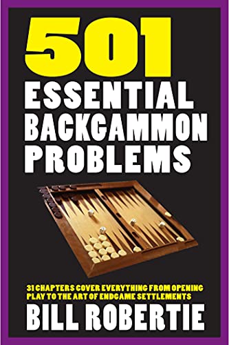 501 Essential Backgammon Problems [Paperback]