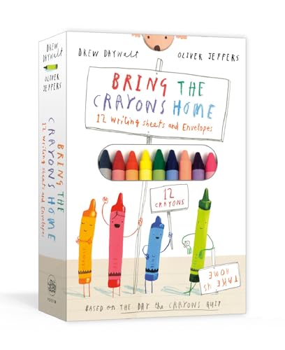 Bring the Crayons Home A Box of Crayons, Letter-Writing Paper, and Envelopes [General merchandise]