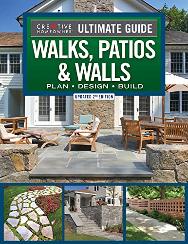 Ultimate Guide to Walks, Patios &amp Walls, Updated 2nd Edition Plan   Design  [Paperback]