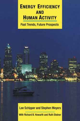 Energy Efficiency and Human Activity Past Trends, Future Prospects [Paperback]