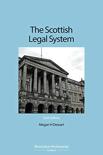 The Scottish Legal System [Paperback]