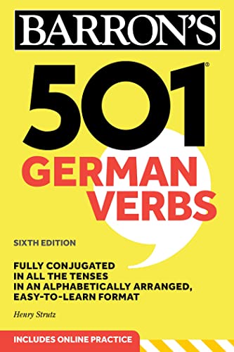 501 German Verbs, Sixth Edition [Paperback]