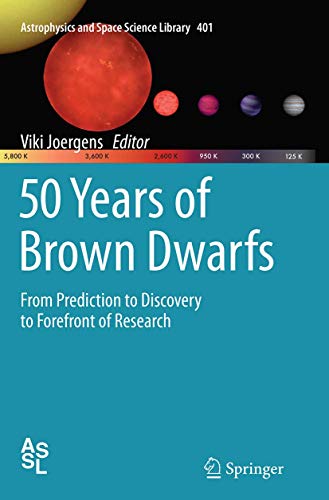 50 Years of Brown Dwarfs From Prediction to Discovery to Forefront of Research [Paperback]