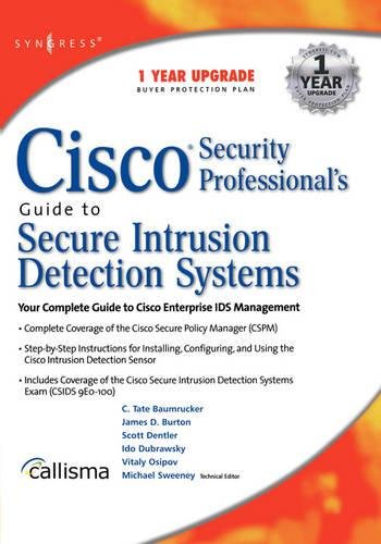 Cisco Security Professional's Guide to Secure Intrusion Detection Systems [Paperback]