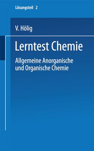 Lerntest Chemie Allgemeine Anorganische und Organische Chemie [Paperback]