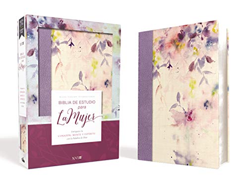 Biblia de Estudio para la Mujer NVI, Leathersoft/Tela Lila [Leather / fine bindi]