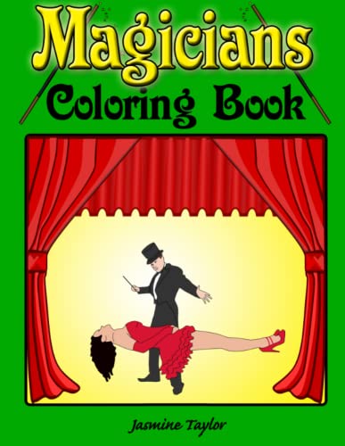 Magicians Coloring Book [Paperback]