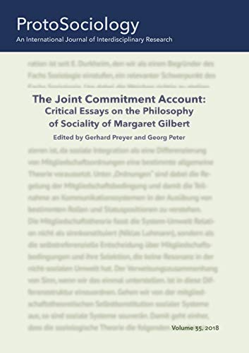Joint Commitment Account  Critical Essays on the Philosophy of Sociality of Mar [Paperback]