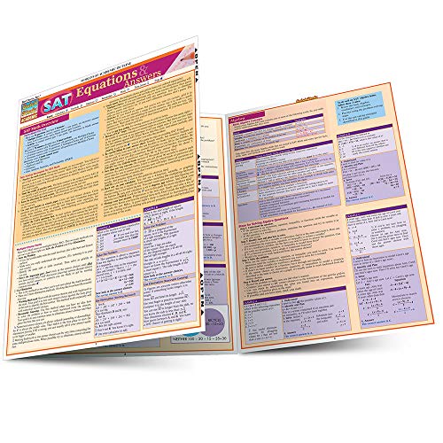 Sat Equations &amp Answers [Fold-out book or cha]