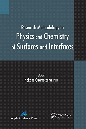 Research Methodology in Physics and Chemistry of Surfaces and Interfaces [Paperback]