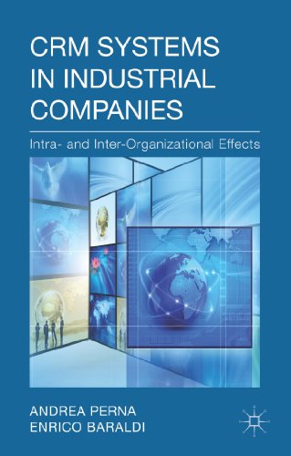 CRM Systems in Industrial Companies Intra- and Inter-Organizational Effects [Hardcover]