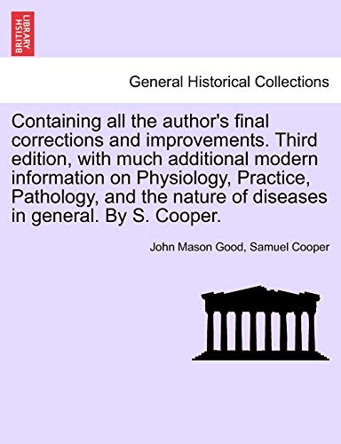 Containing All The Author's Final Corrections And Improvements. Third Edition, W [Paperback]