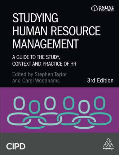 Studying Human Resource Management A Guide to the Study, Context and Practice o [Paperback]