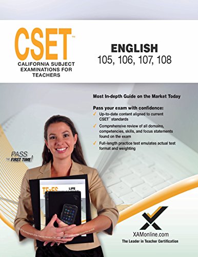 CSET English (105, 106, 107, 108) [Paperback]