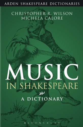 Music in Shakespeare A Dictionary [Paperback]