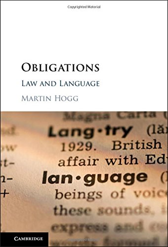 Obligations Law and Language [Hardcover]
