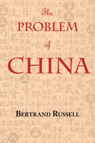 The Problem Of China (with Footnotes And Index) [Paperback]