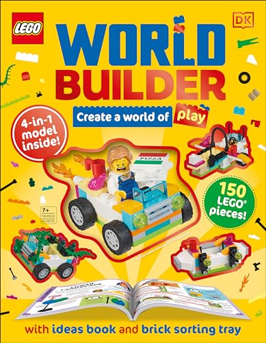 LEGO World Builder Create a World of Play with 4-in-1 Model and 150+ Build Idea [Mixed media product]
