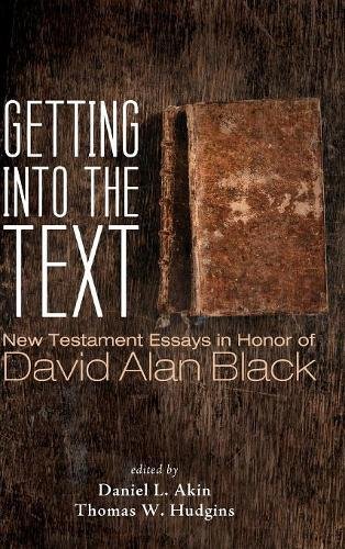 Getting Into The Text [Hardcover]
