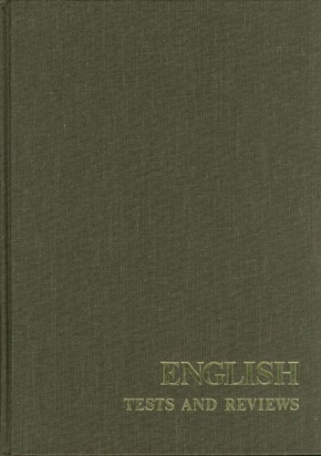 English Tests And Reviews (tests In Print (buros)) [Hardcover]