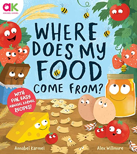Where Does My Food Come From The story of how your favorite food is made [Hardcover]