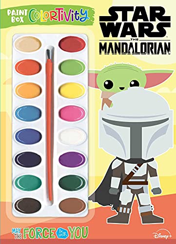 Star Wars The Mandalorian May the Force Be with You Paint Box Colortivity [Paperback]