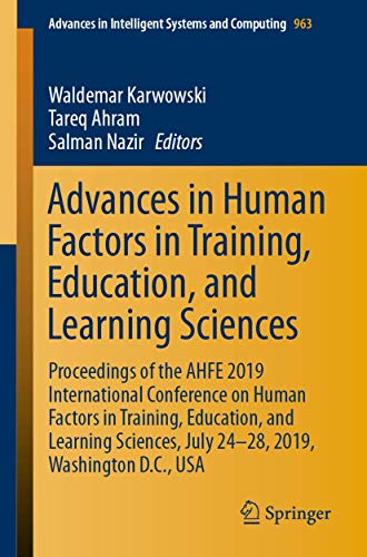 Advances in Human Factors in Training, Education, and Learning Sciences Proceed [Paperback]