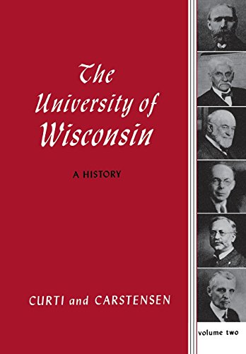 Univ Of Wisconsin A History V2 Volume Ii 1903-1945 [Hardcover]